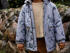 Lil Atelier wet weather printed winter jacket